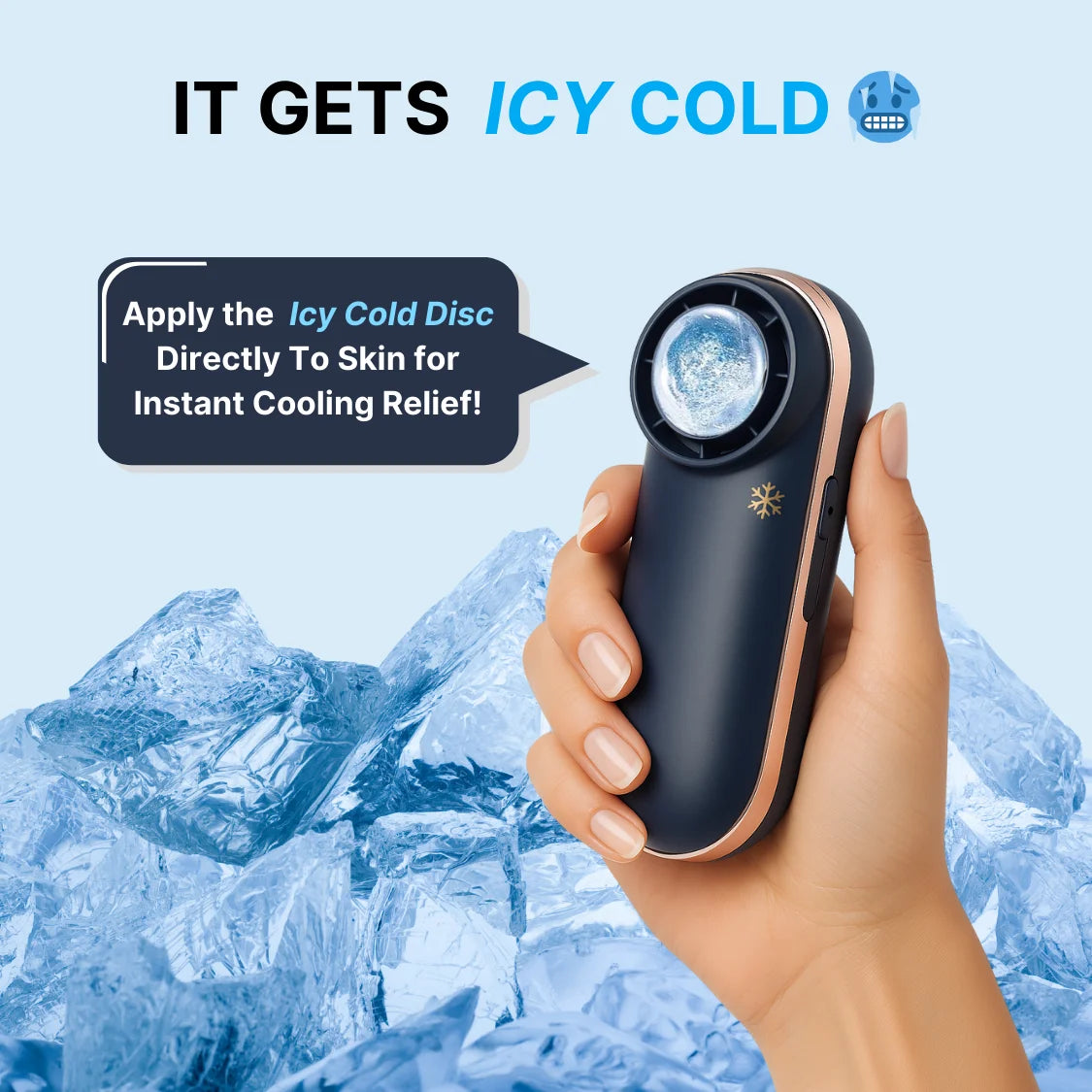 BreezeMe - Icy Cold Fan