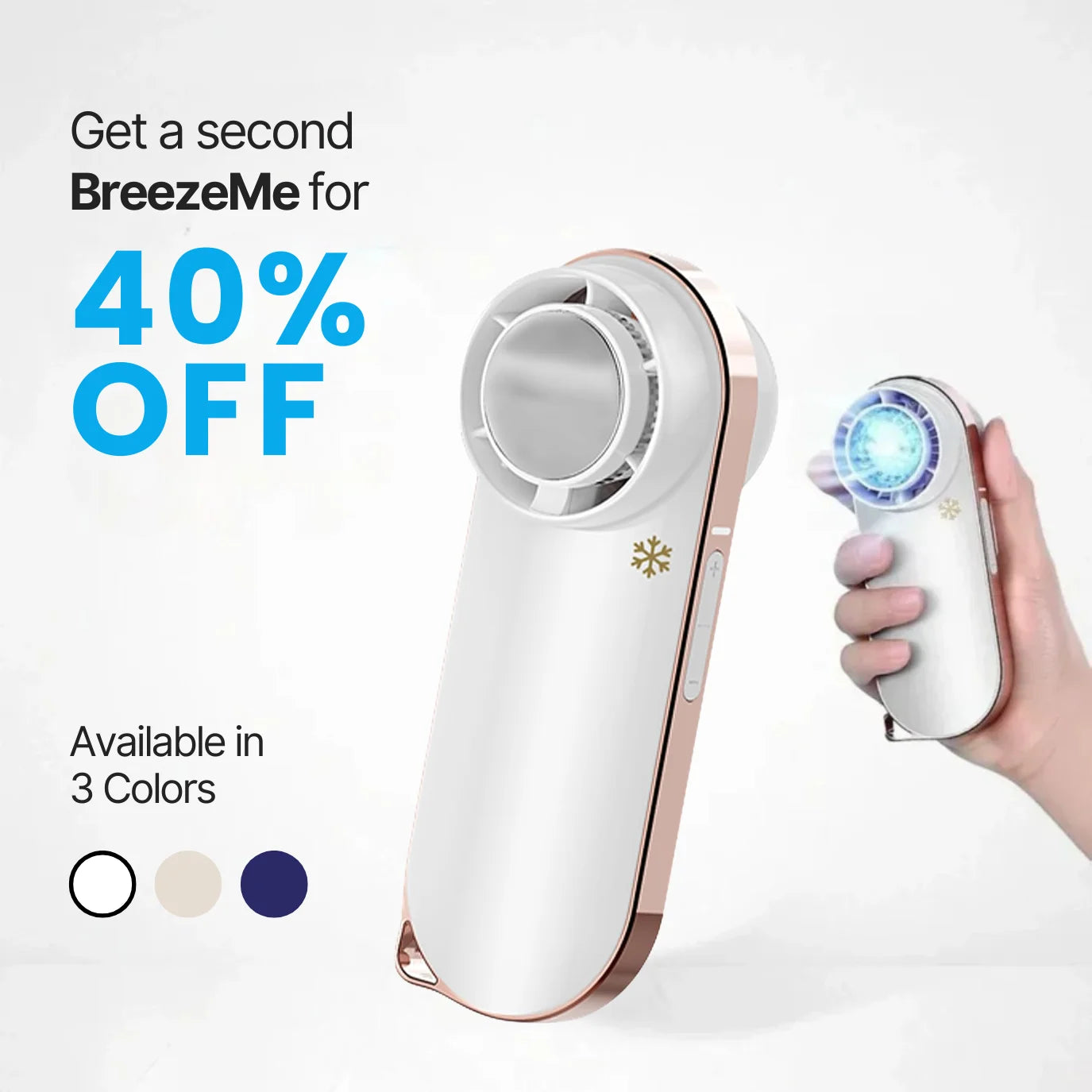 BreezeMe - Icy Cold Fan